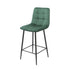 Native Home Lifestyle Squared Green Kitchen Bar Stools (Set Of 2)