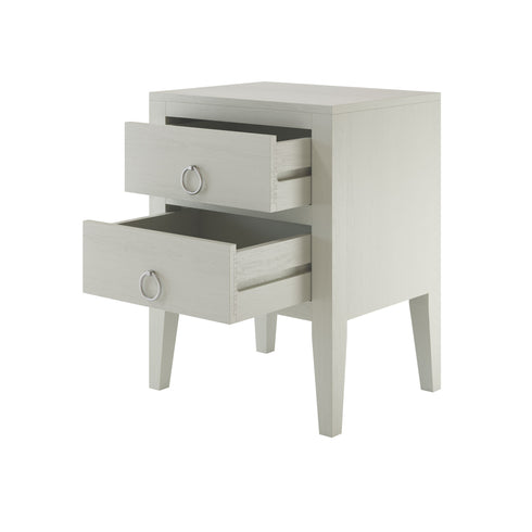 Cheriton Bedside | 2 Drawer | Grey