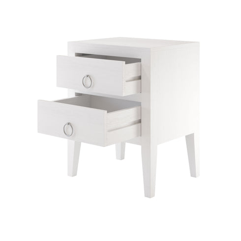 Cheriton Bedside | 2 Drawer | White