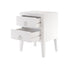 Cheriton Bedside | 2 Drawer | White