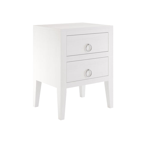 Cheriton Bedside | 2 Drawer | White