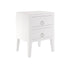 Cheriton Bedside | 2 Drawer | White