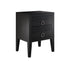 Cheriton Bedside | 2 Drawer | Black