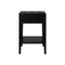 Cheriton Bedside | 1 Drawer | Black