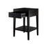 Cheriton Bedside | 1 Drawer | Black