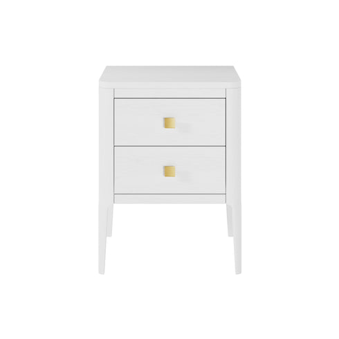 Abberley Bedside | White