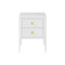 Abberley Bedside | White