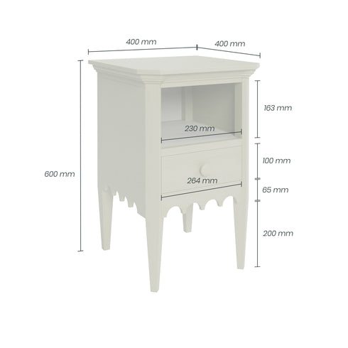 Ramsbury Painted Bedside