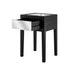 Josephine Bedside | 1 Drawer | Black