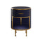 Willersley Blue Small Round Bedside