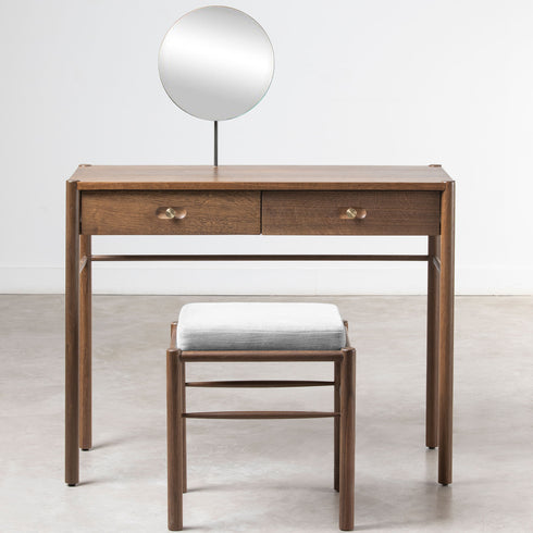 Burford Stool – Neutral Fabric