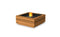 Ecosmart Fire Base 30 Fire Pit Table - Teak Finish / Black Burner - ESF.O.BAS.30.TN.B