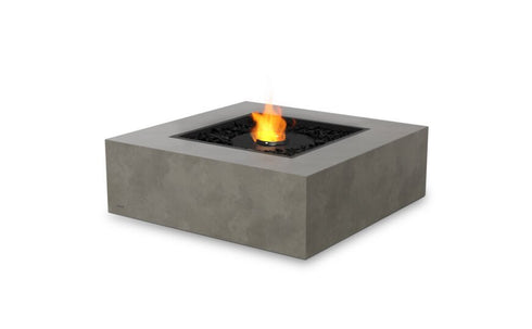 Ecosmart Fire Base 40 Fire Pit Table - Natural Finish / Black Burner - ESF.O.BAS.40.NA.B