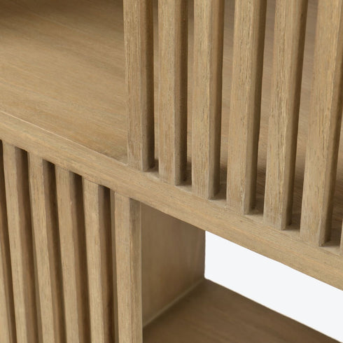 Libra Beaulieu Tall Midi Wood Shelving Unit