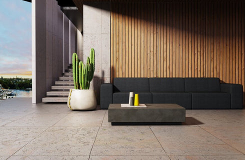 Blinde Design Stitch 100 Concrete Planter - Graphite Finish - BLD.1.P.STI.100.Y.GH