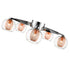 Flush Fitting Luminaire In Copper LL00041