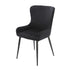 Native Home Lifestyle Diamond Black Dining Chairs (Set Of 2)