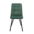 Native Home Lifestyle Squared Green Dining Chairs (Set Of 2)