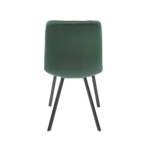 Native Home Lifestyle Squared Green Dining Chairs (Set Of 2)
