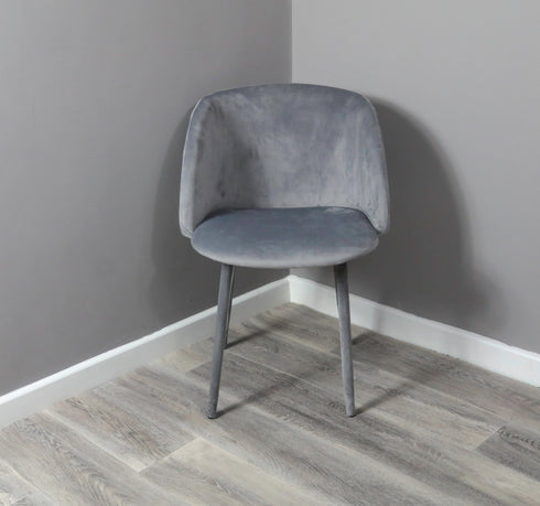 Native Home Lifestyle Velvet Covered Dining Chairs (Set Of 2)