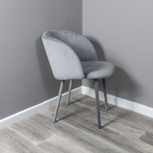 Native Home Lifestyle Velvet Covered Dining Chairs (Set Of 2)