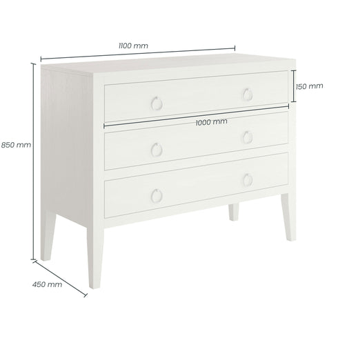 Cheriton Chest Of Drawers | Grey