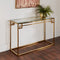 Native Home Lifestyle Cesar Gold Console Table