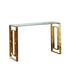 Native Home Lifestyle Milano Gold Console Table