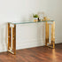Native Home Lifestyle Milano Gold Console Table