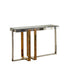 Native Home Lifestyle Nexus Gold And Silver Console Table