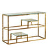 Native Home Lifestyle Gold Display Console Table