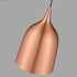 Pendant Luminaire In Copper LL00048