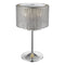 Palace Table Lamp Luminaire In Chrome And Silver LL00051