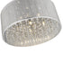 Palace Flush Fitting Luminaire In Chrome And Sliver LL00055
