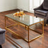 Native Home Lifestyle Cesar Gold Plated Coffee Table
