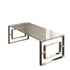 Native Home Lifestyle Milano Silver Plated Coffee Table