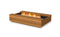 Ecosmart Fire Cosmo 50 Fire Pit Table - Teak Finish / Black Burner - ESF.O.CMO.50.TN.B