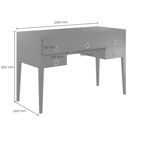 Cheriton Desk | Black