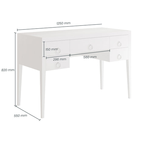 Cheriton Desk | White