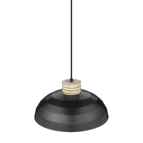 Pendant Luminaire In Gun Black Metal LL00061
