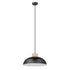 Pendant Luminaire In Gun Black Metal LL00061