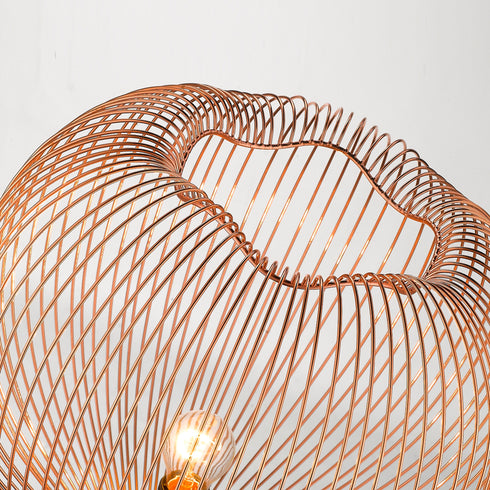 Table Lamp Luminaire In Copper LL00063