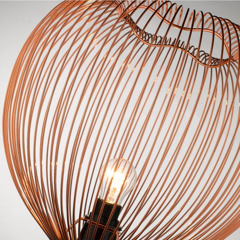 Floor Lamp Luminaire In Copper LL00066