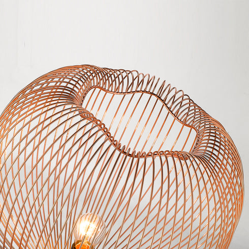 Floor Lamp Luminaire In Copper LL00066