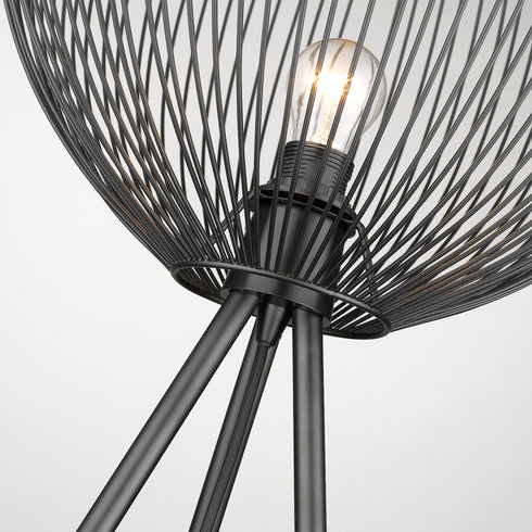 Floor Lamp Luminaire In Matt Black LL00067