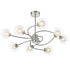 Semi-Flush Luminaire In Satin Nickel LL00070
