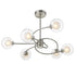Semi-Flush Luminaire In Satin Nickel LL00071