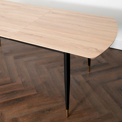 Native Home Lifestyle Light Oak Cambridge Dining Table With 4 Chairs