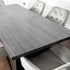 Native Home Lifestyle Grey Oak Ascot Dining Table With 6 Chairs