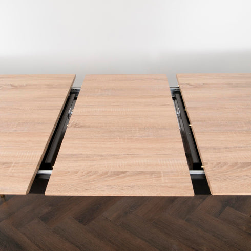 Native Home Lifestyle Cambridge Light Oak Dining Table